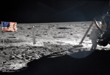 Las fotos sin estrellas del Apollo 11