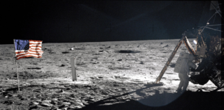Las fotos sin estrellas del Apollo 11