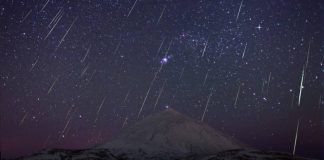 Cometas y lluvias de estrellas, maravillas de fin de año.